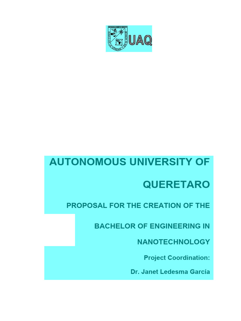 Nanotechnology Engineering Project | PDF | Engineering | Nanotechnology