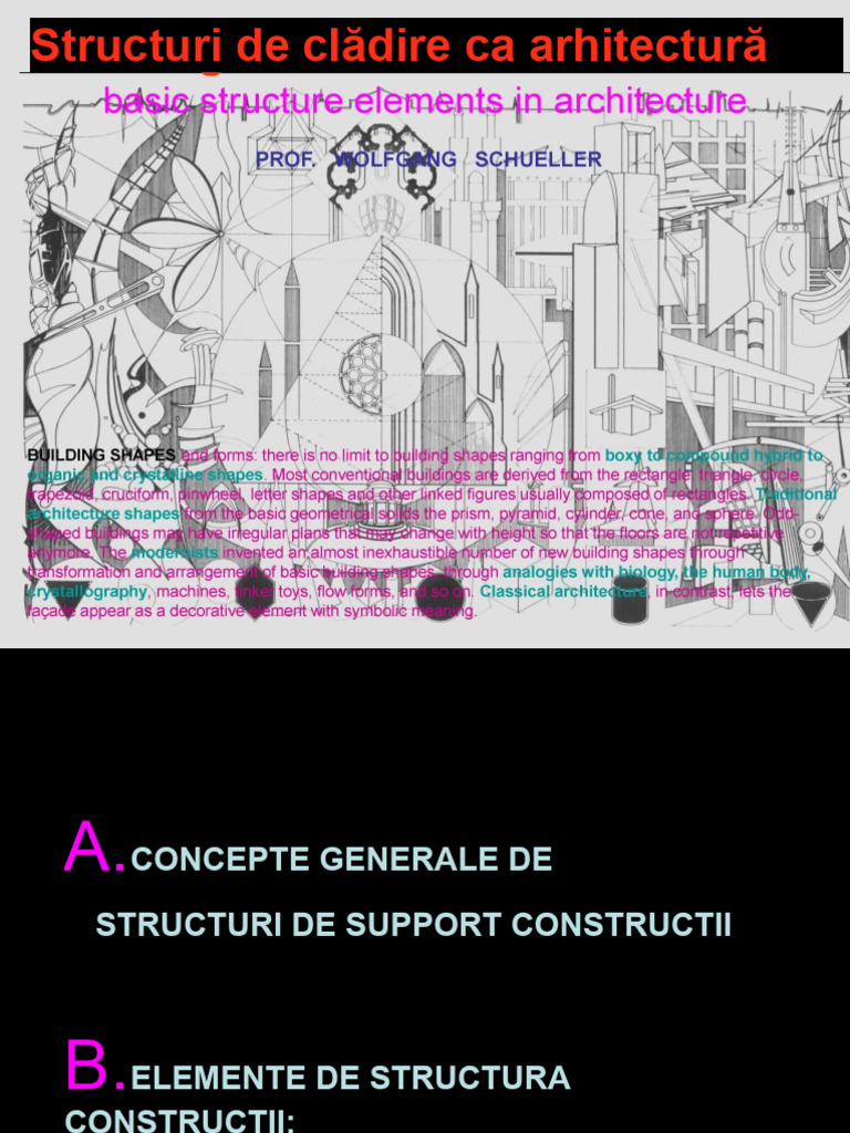 Structuri de Clădire Ca Arhitectură | PDF