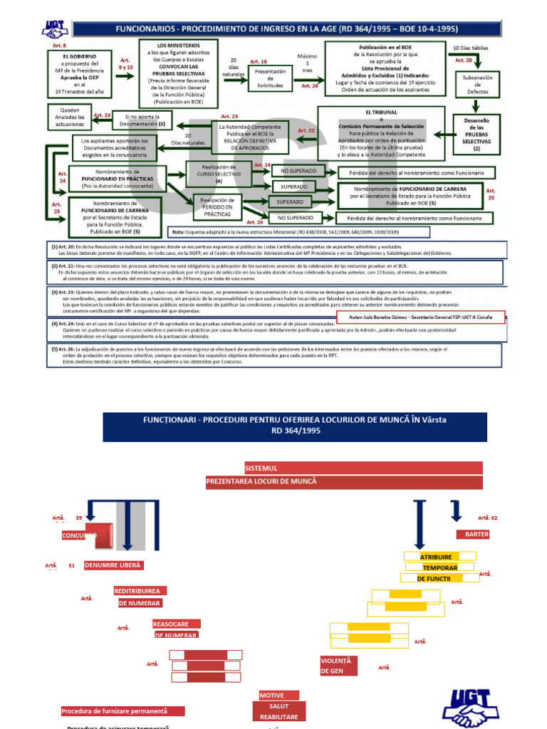Schema - Proces Selectiv - Functionar Public Cariera | PDF