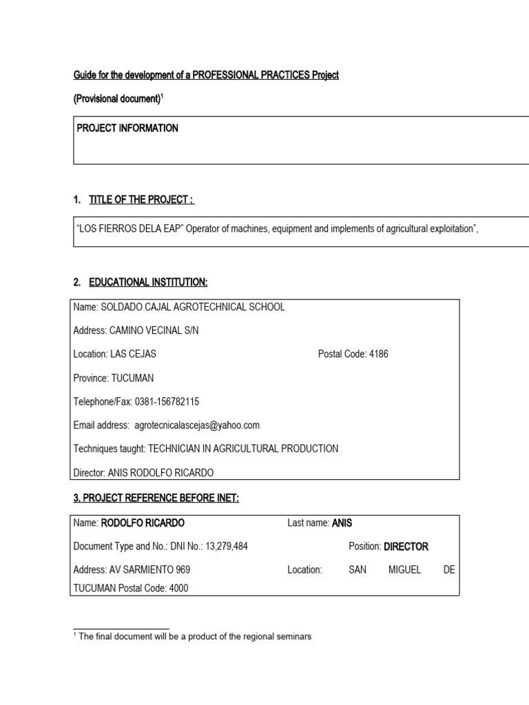 Final project professional practices pdf agricultural machinery