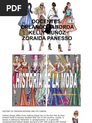 History of Fashion Design