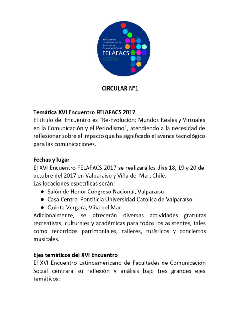 Circular 1 | PDF | Crecimiento personal y profesional | Ciencias sociales