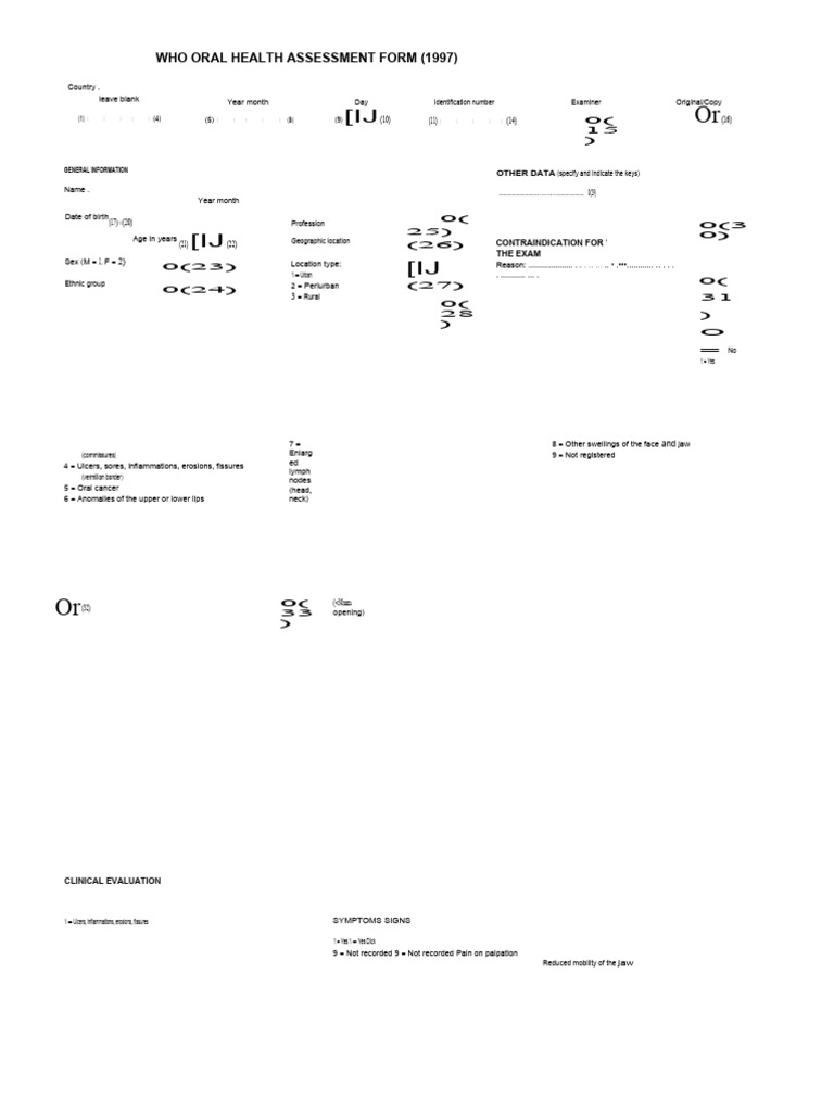 WHAT IS THE ORAL HEALTH ASSESSMENT TOOL visual data 2