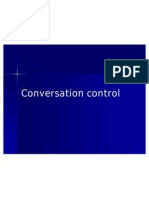 Conversation Control