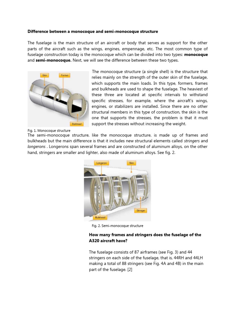 A320 Structures | PDF | Fuselage | Aerospace