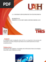 Construccion de Proyectos Tecnologicos