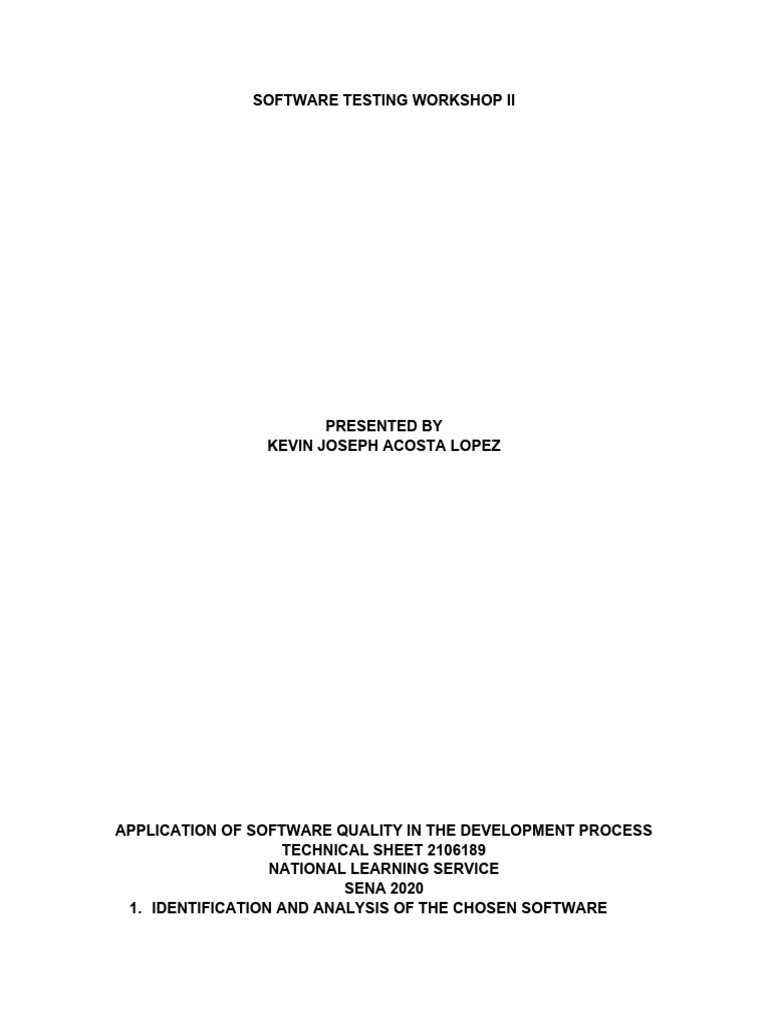 Software Testing Workshop Ii Pdf Usability Software Testing