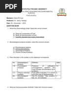 Duo-Trio Test | PDF | Sampling (Statistics) | Perception