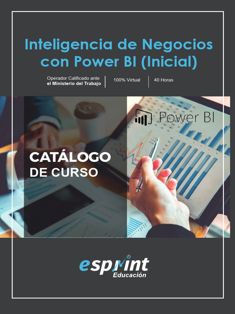 Catalogo Curso Power Bi 2 | PDF | Inteligencia de negocios | Software