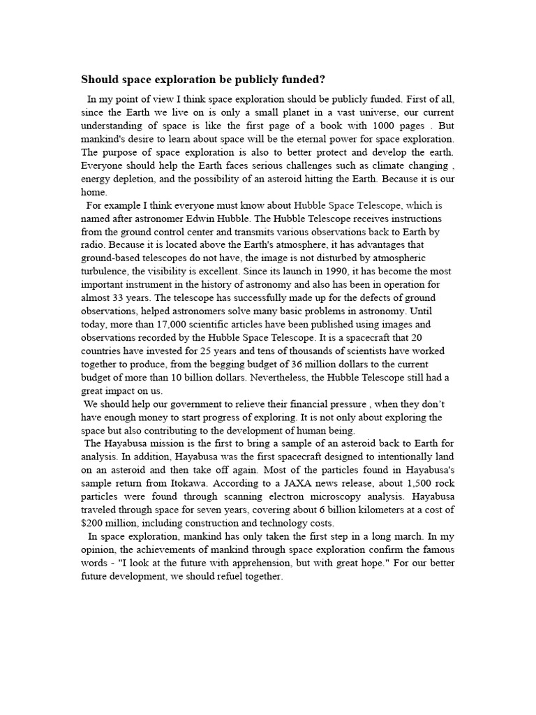 Space Exploration Pdf Space Exploration Outer Space