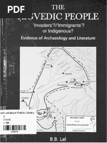 The Rigvedic People InvadersImmigrants or Indigenous (B. B. Lal) (Z-Library)