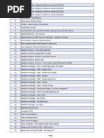 Lista de 15 691 Musicas | PDF | Remix | Hip Hop Music