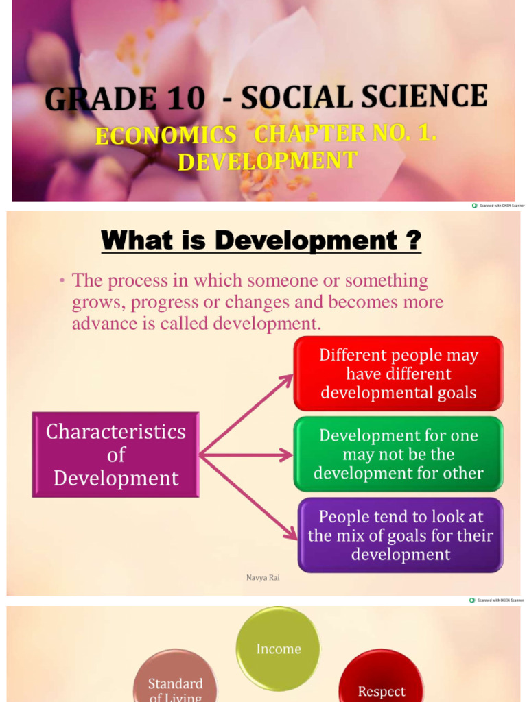 Ch. 1 Development | PDF