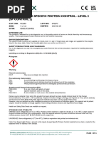 XN Check Assay Sheet for XN-L Series | PDF
