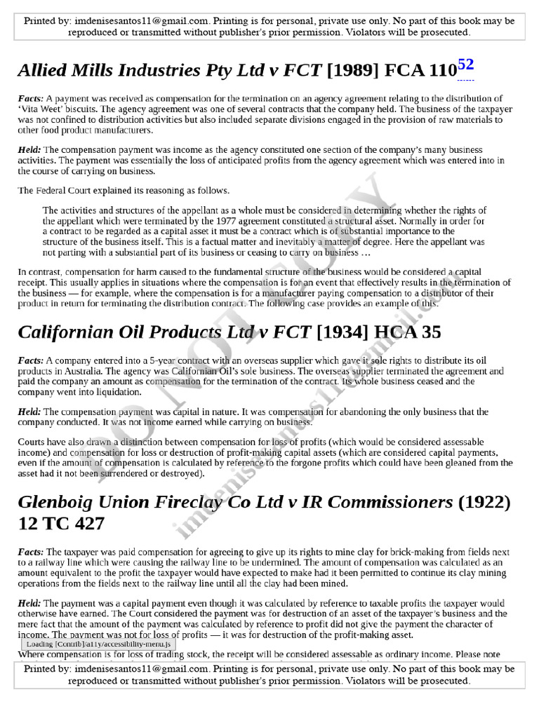 Printing Rights and Restrictions Guide | PDF
