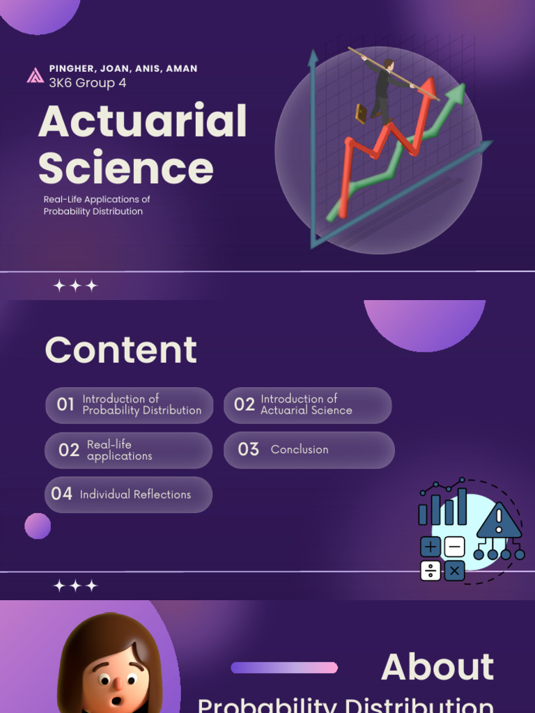 Real-Life Applications of Probability Distribution Actuarial Science ...