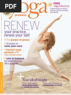 BW) Yoga Journal (February 2010), PDF, Fish Oil