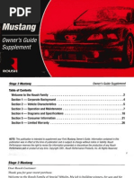 Download Roush Stage 3 Mustang Owners Guide Supplement by stravz SN74665287 doc pdf