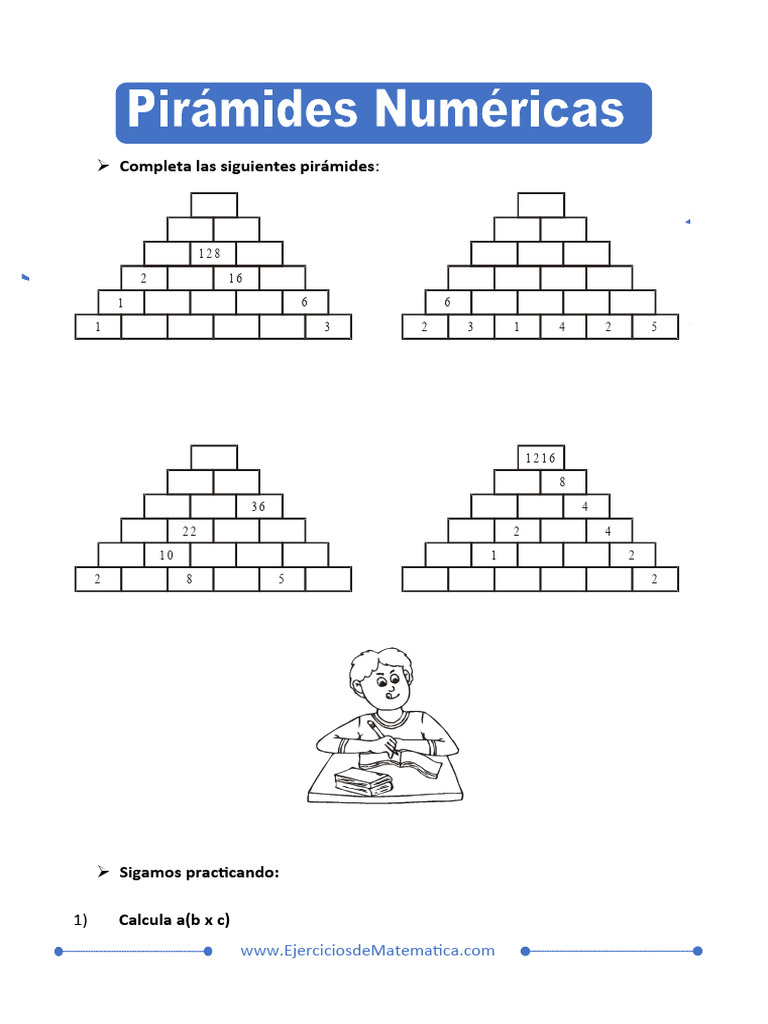 Pir mides Num ricas Para Quinto Grado PDF