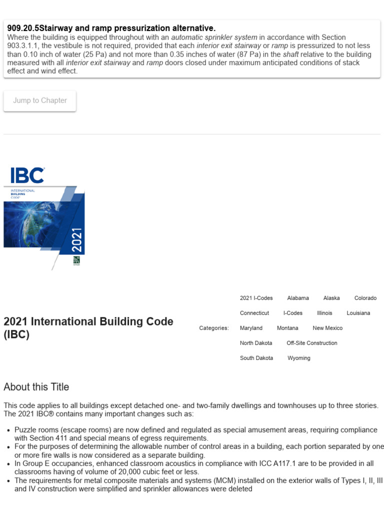 2021 IBC Key Updates and Changes | PDF | Building Engineering | Building