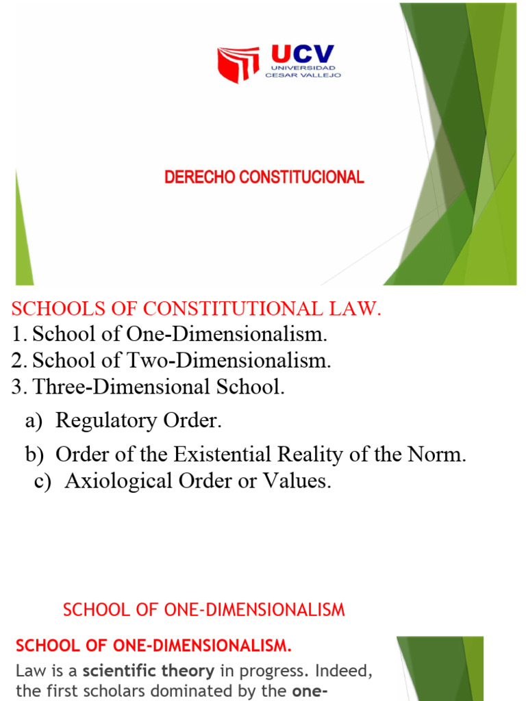 Schools of Constitutional Law PDF Natural Law Jurisprudence