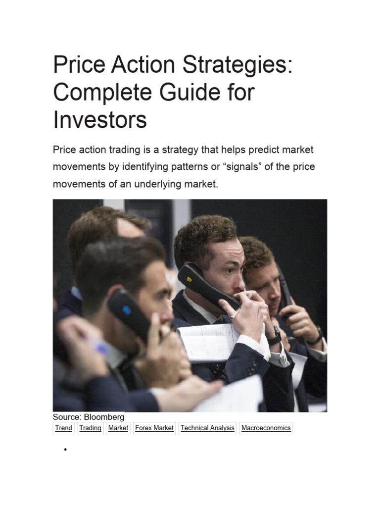 Price Action Strategies | Download Free PDF | Technical Analysis ...