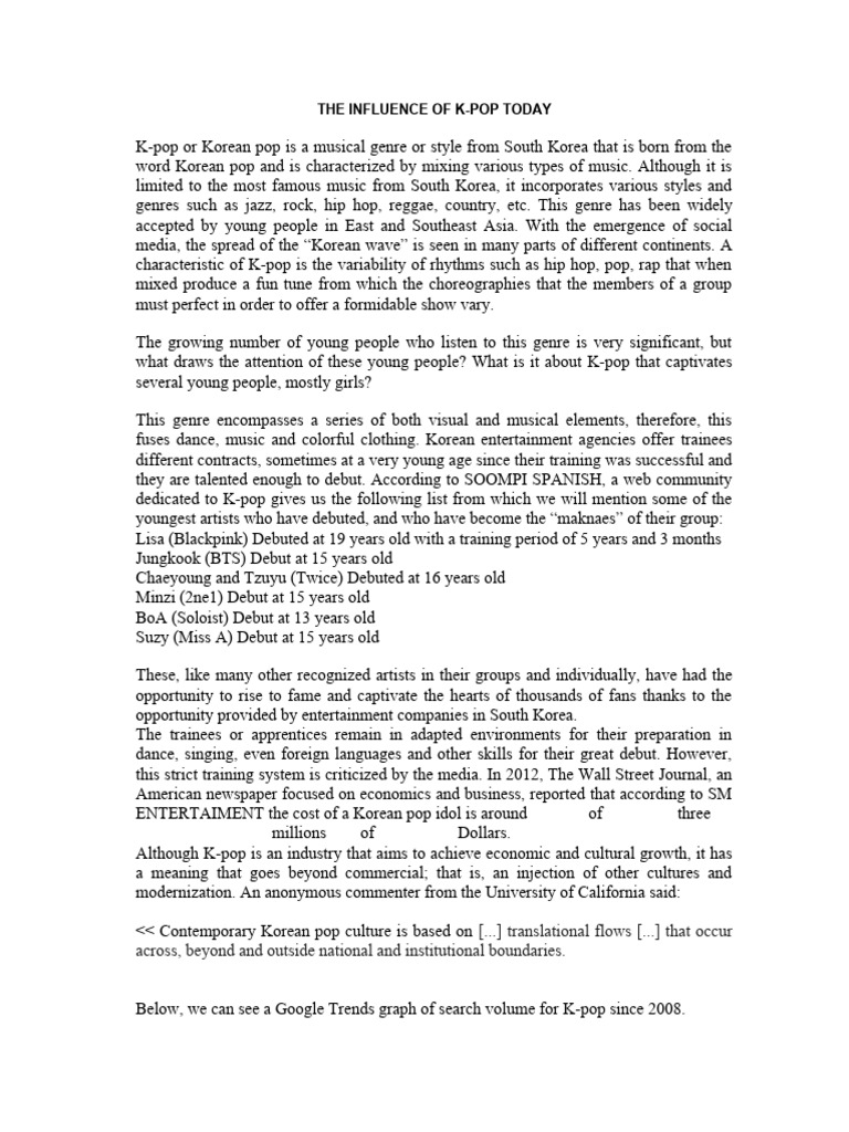 influence-of-k-pop-on-today-pdf-pdf-entertainment-performing-arts