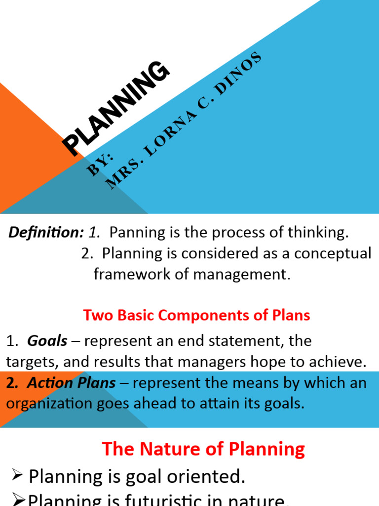 Types of Strategic Plans Explained | PDF | Goal | Strategic Planning