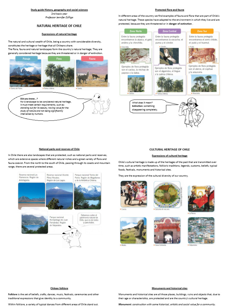 Guide History Natural and Cultural Heritage | PDF | Cultural Heritage ...