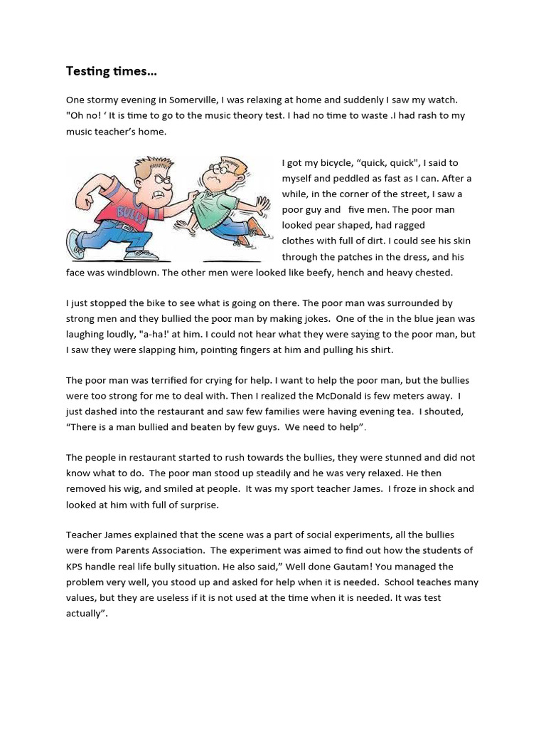 Testing Times | PDF | Art | Lifestyle
