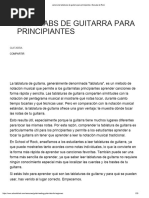 16 Acordes de Guitarra para Principiantes (PDF GRATIS ) | PDF | Artes ...