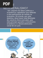 Neoliberalismo Slides
