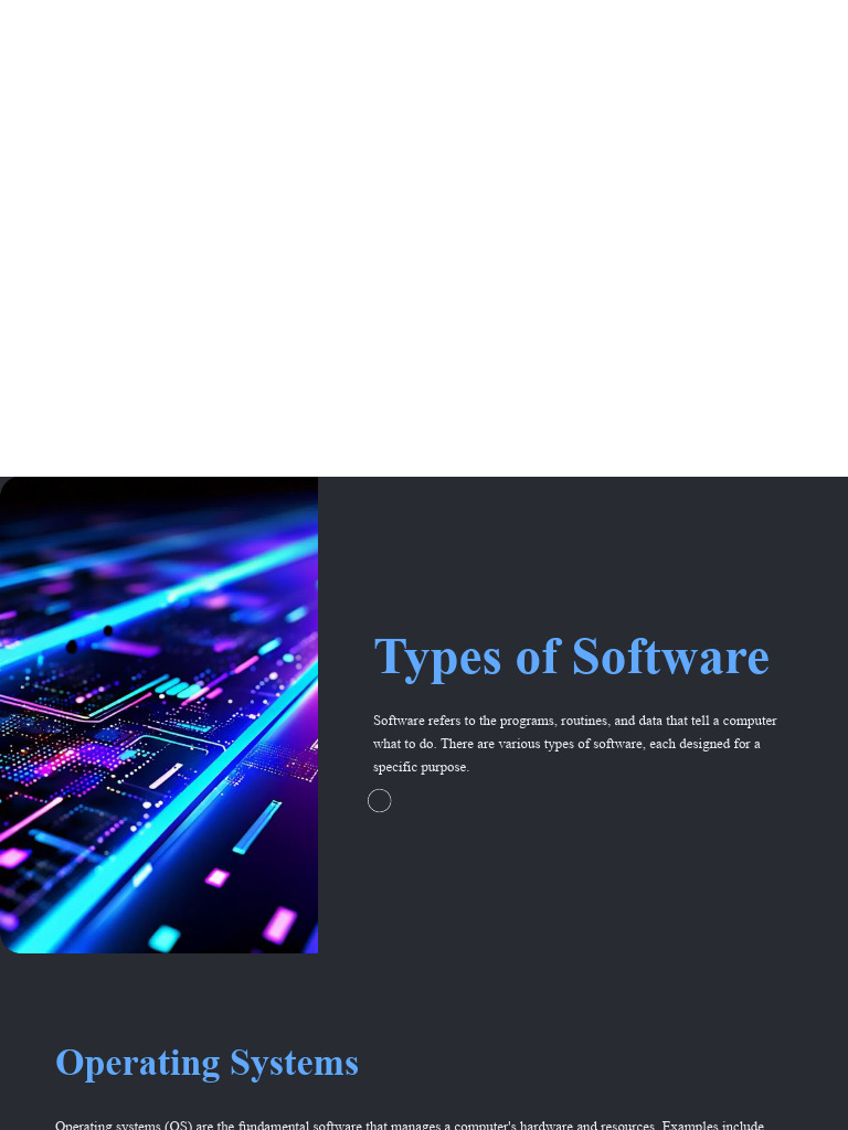 Types of Software9 | PDF | Operating System | Device Driver