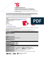 Official IELTS Practice Materials Order Form - Cambridge 2010