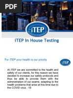 iTEP in - House PDF