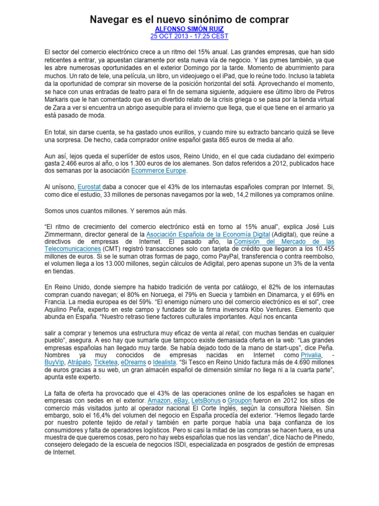 Navegar es el nuevo sin nimo de comprar pdf comercio electr nico