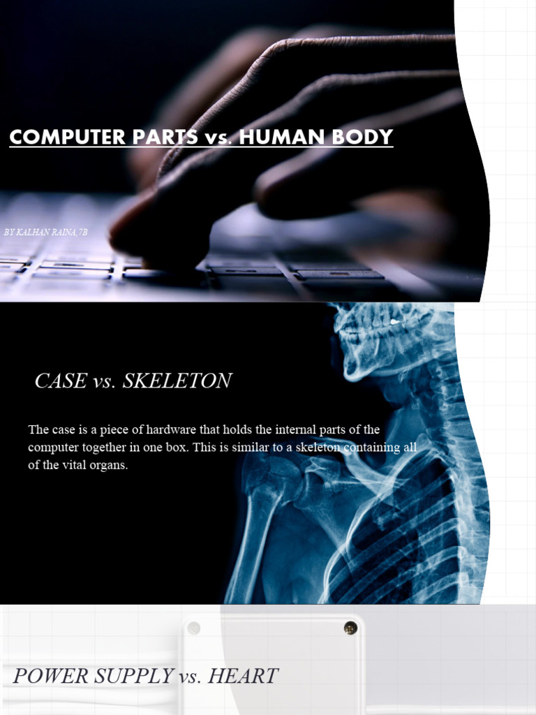 Computer Parts Compared to Human Body | PDF | Technology & Engineering