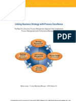 Linking Business Strategy With Process Excellence The Need For