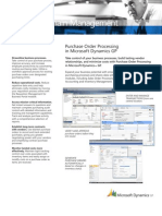 Purchase Order Processing GP 10