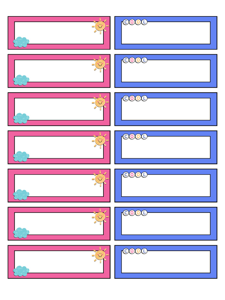 Name Tag | PDF