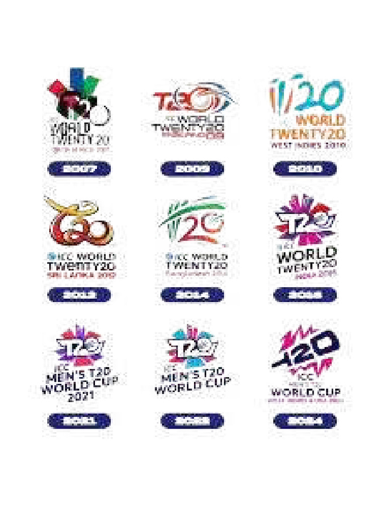 T20 World Cup All Logo | PDF