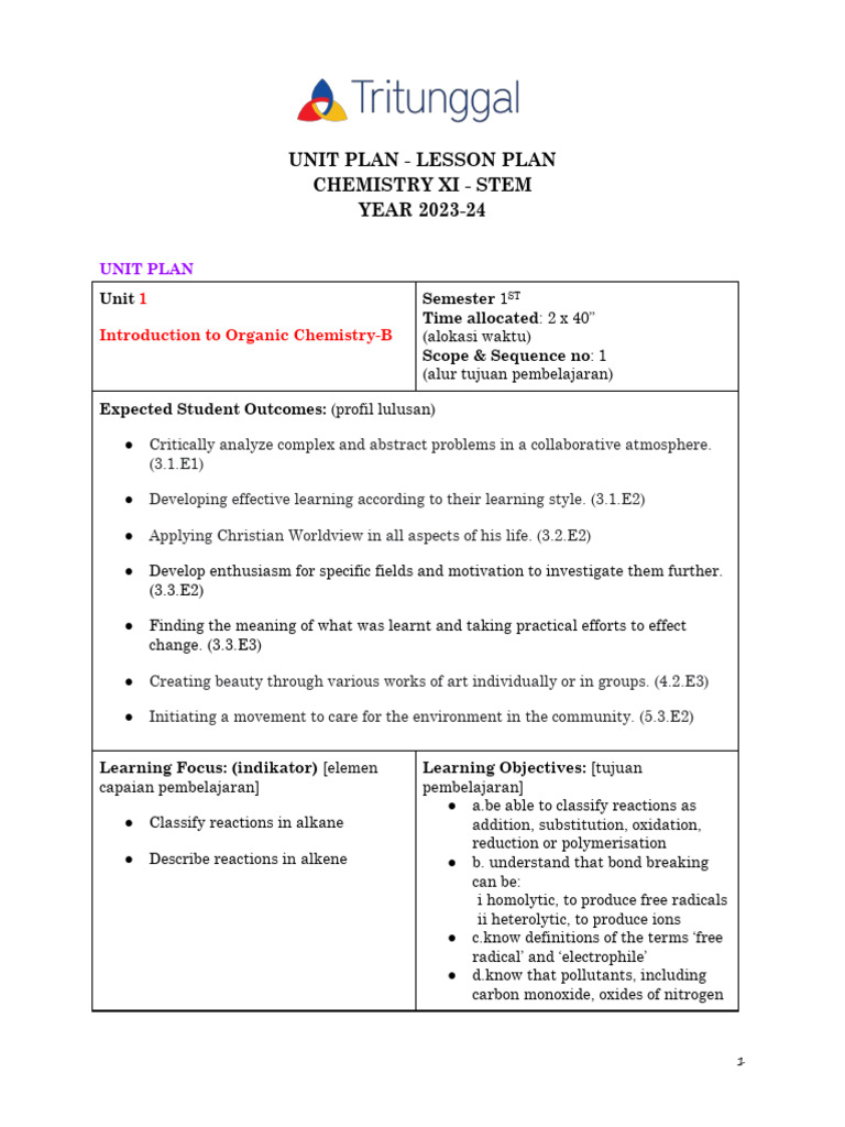 2chemistry XI STEM SECUP 2023-24 LP Secondary | PDF | Enthalpy ...