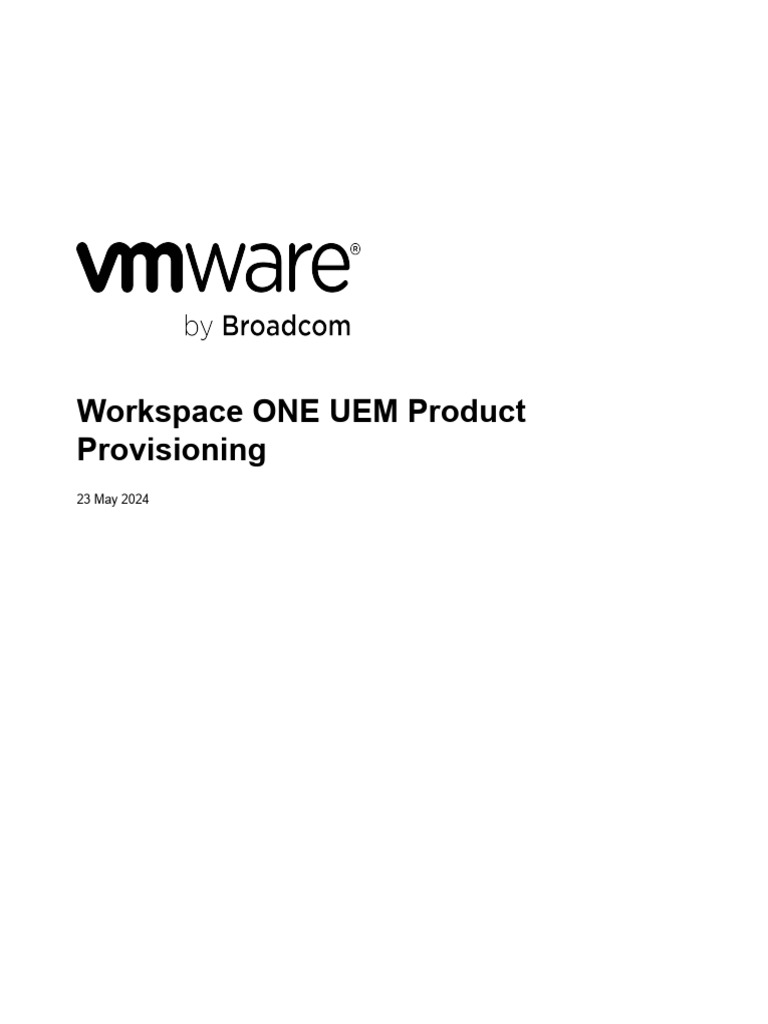 Workspace one uem product provisioning create a files actions component
