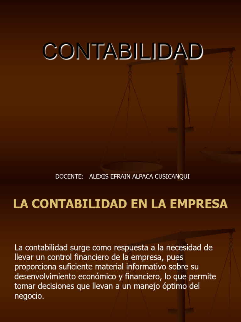 Importancia y Objetivos de la Contabilidad | PDF | Contabilidad | Business