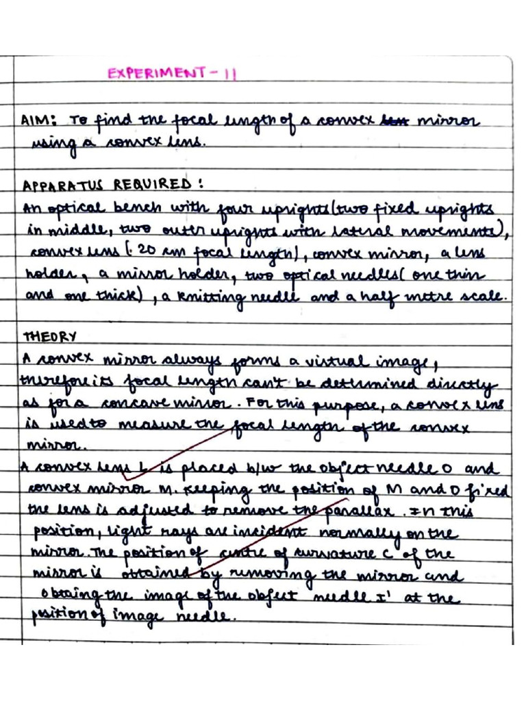 Experiment 6 (Physics) | PDF