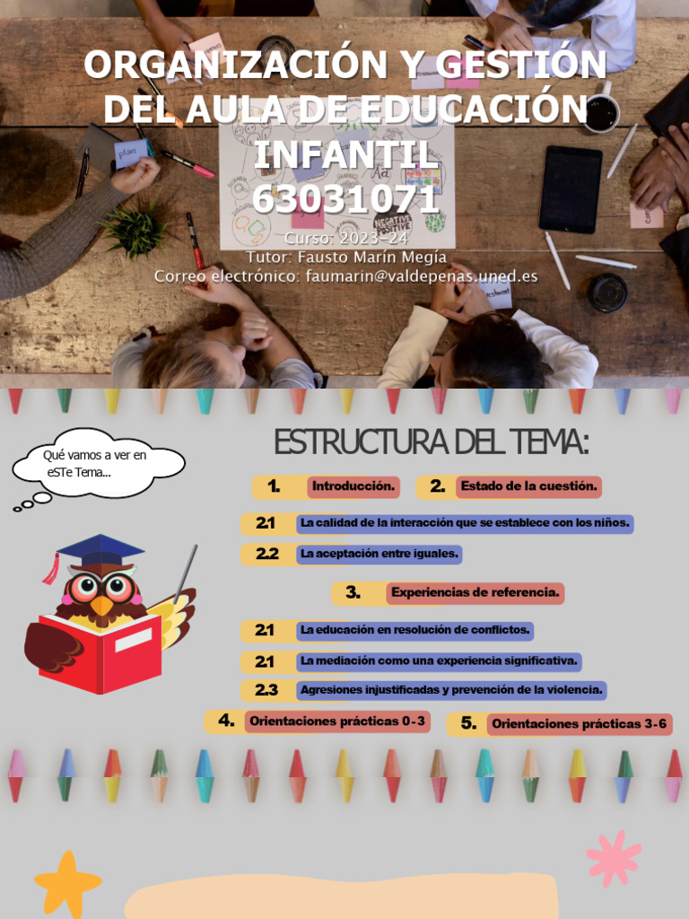 Resolución de Conflictos en Educación Infantil | PDF | Mediación | Maestros