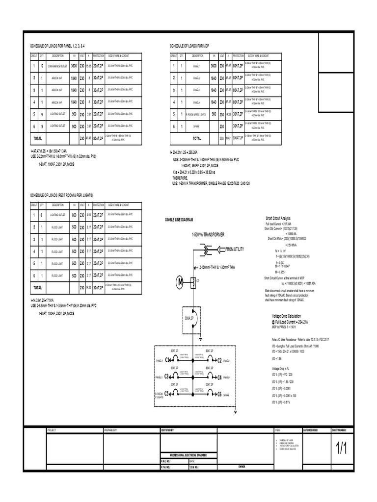 1 50kva Model | PDF | Mains Electricity | Power Engineering