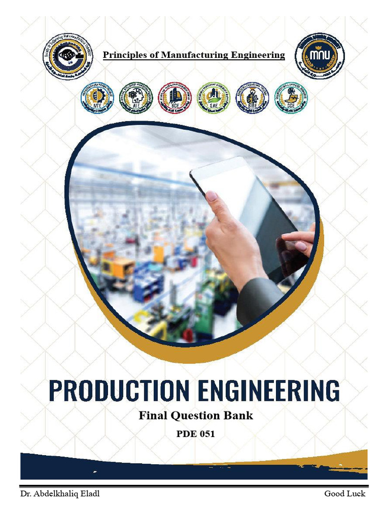Manufacturing Engineering Final Question Bank | PDF | Welding ...