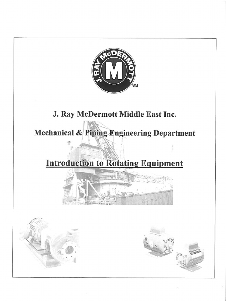 Rotating Equipment Study Material - GEDP | PDF | Foreign Language Studies