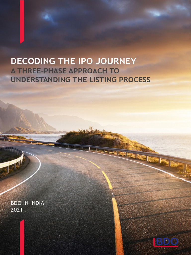 Decoding The IPO Journey - BDO India | PDF | Securities (Finance ...